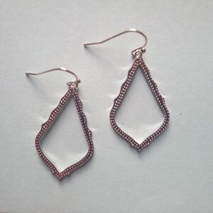 Kendra Scott Silver Geometric Earrings